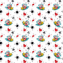 Alice in the W - Adhesive Vinyl Sheets - 10 Design Options