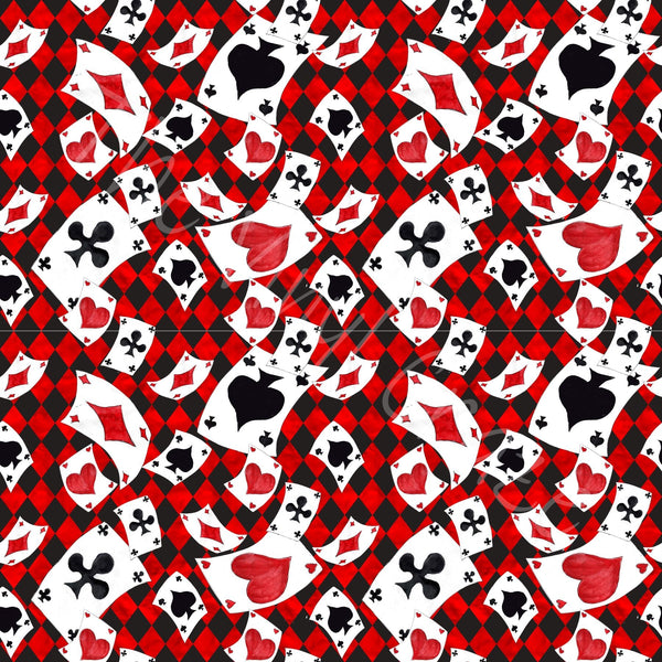 Alice in the W - Adhesive Vinyl Sheets - 10 Design Options