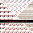 American Made precut VSplits -12x12 vinyl sheet (2 Variants)