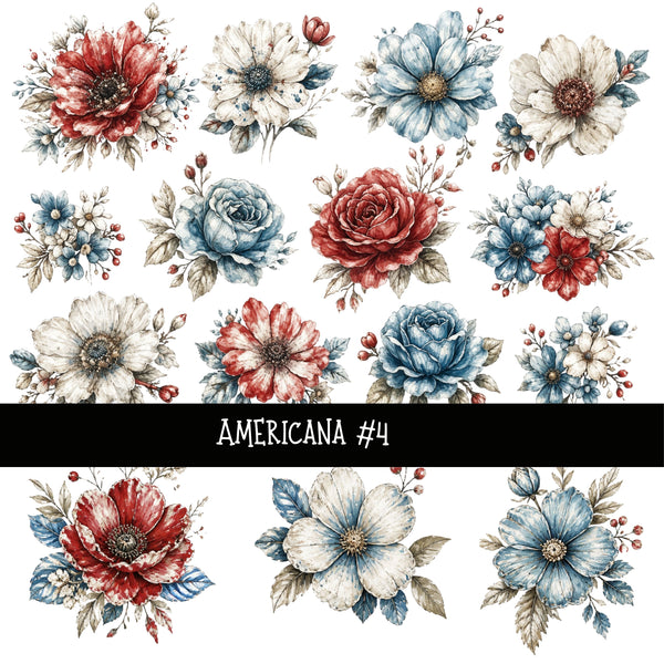 American UV DTF Decal sheets 5 design sheets available