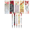 Religious - UV DTF Stainless Pen wraps - set of 5