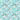 Aqua Floral - Adhesive Vinyl Sheets