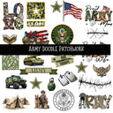 Army Doodle Patchwork Set