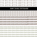 Army Doodle Patchwork Set