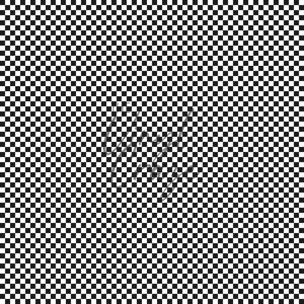 Black And White Checker - Adhesive Vinyl Sheets