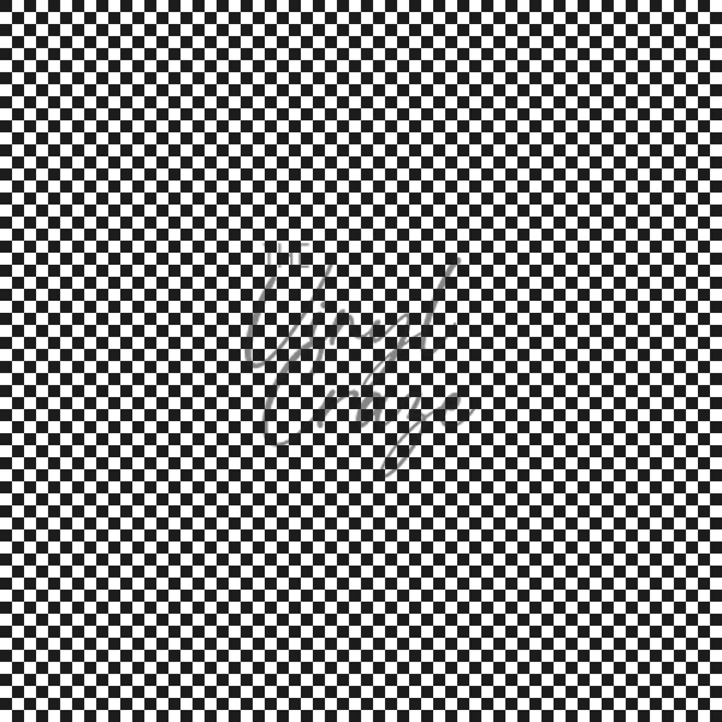 Black And White Checker - Adhesive Vinyl Sheets