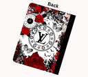Bougie Gothic floral vinyl composition notebook wrap