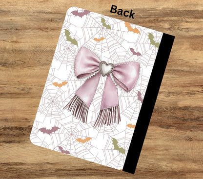 People give me the creeps floral vinyl composition notebook wrap