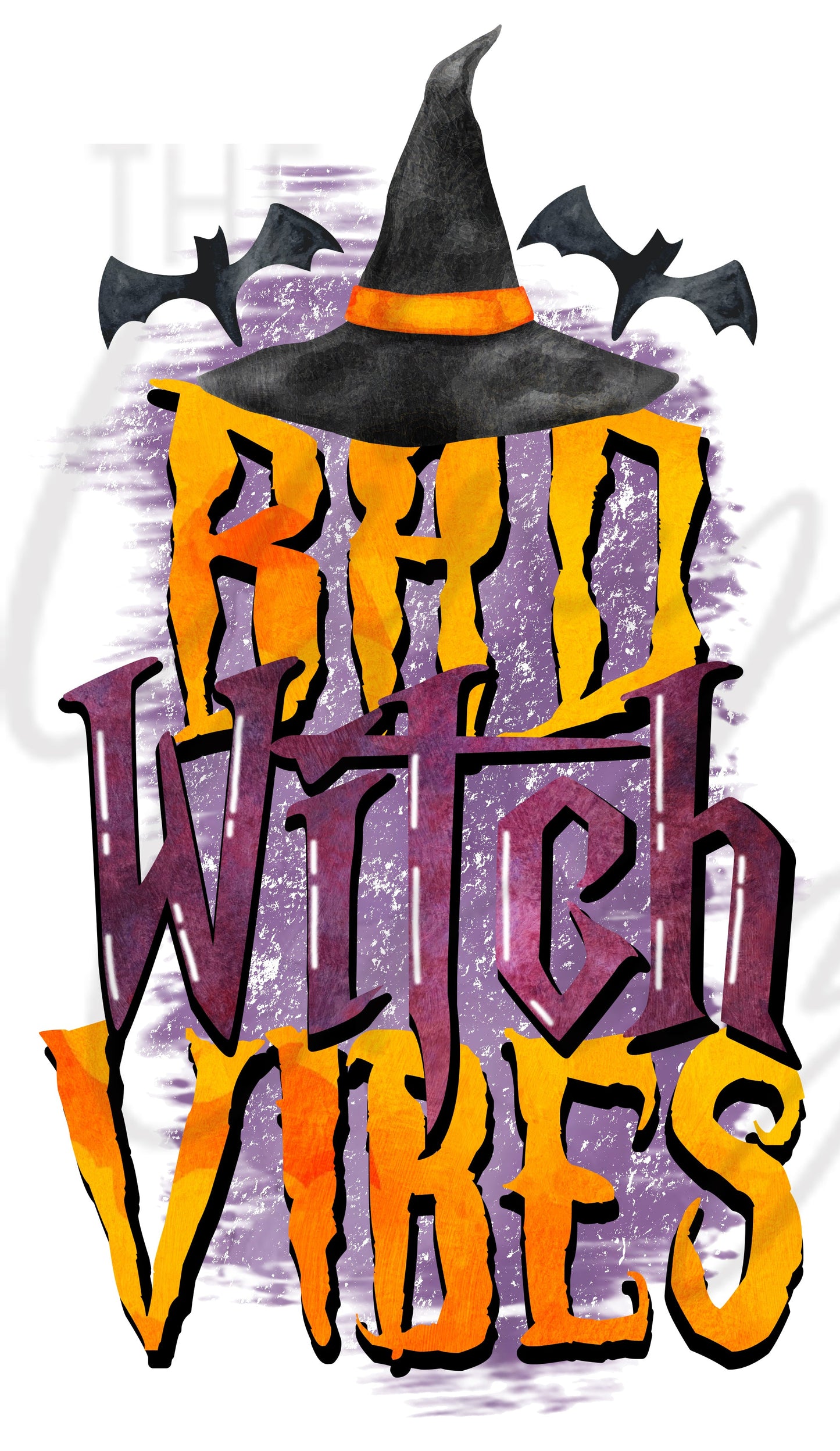 Bad Witch Vibes - UV DTF Decal