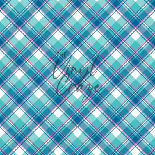 Bahama Plaid - Adhesive Vinyl Sheets