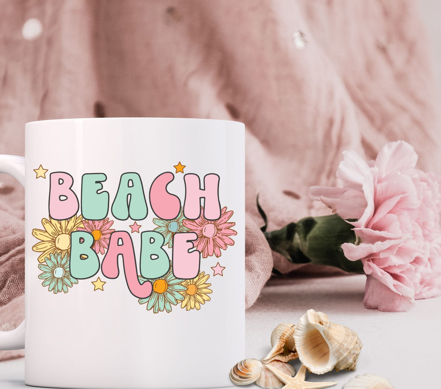 Beach Babe - UV DTF Decal