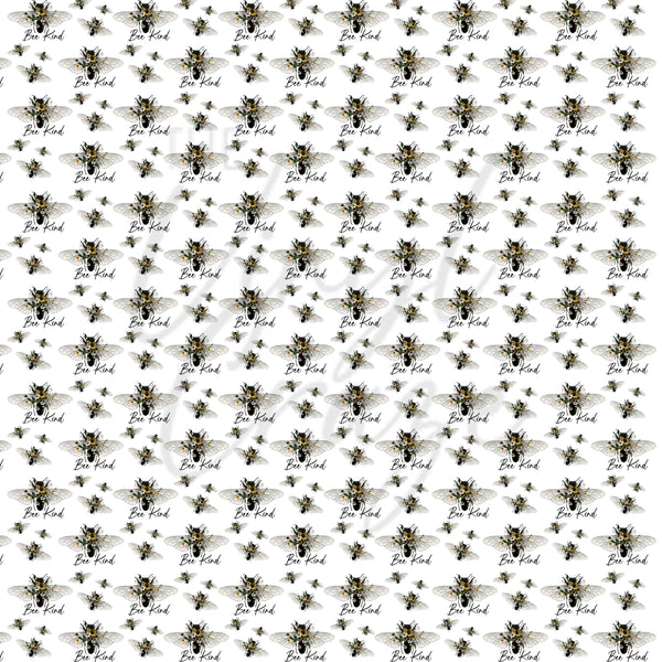 Bee Kind - Adhesive Vinyl Sheets