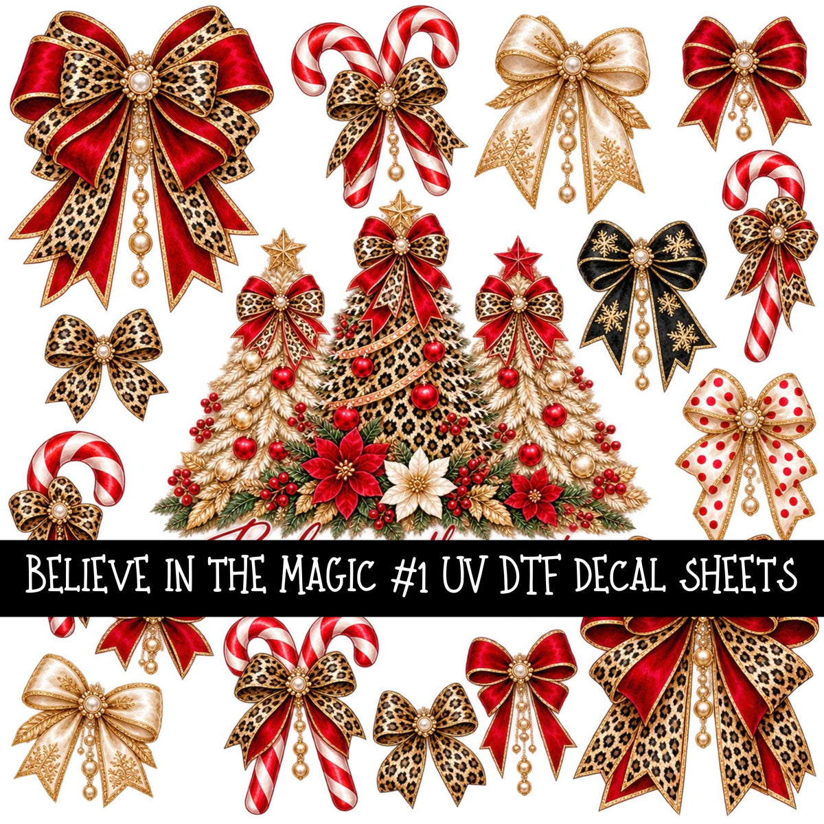 Believe in the magic UV DTF Decal sheets 2 Designs available