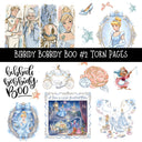 Bibbidy Bobbidy Boo Torn Pages UV DTF Decal sheets 4 Designs available