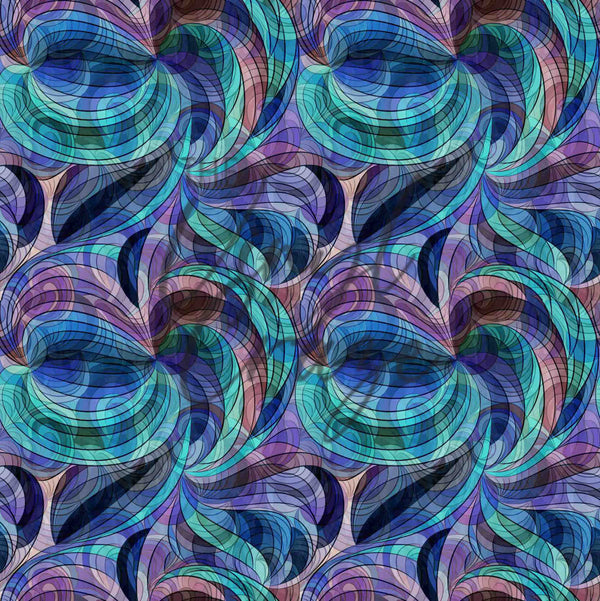 Binked Blues - Adhesive Vinyl Sheets