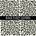 Fuzzy Leopard UV DTF Decal sheets 8 color Options
