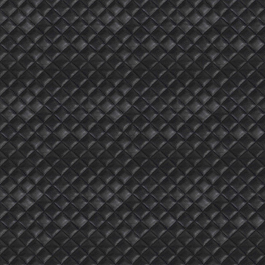 Black Leather - Adhesive Vinyl Sheets