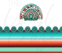 Blessed Serape Wrap - Adhesive Vinyl Wrap and 12x12 sheets
