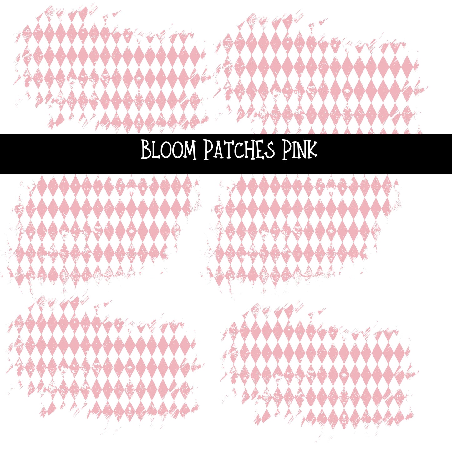 Bloom Patches UV DTF Decal sheets 4 design Options available