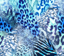 Blue Animals - Adhesive Vinyl Wrap