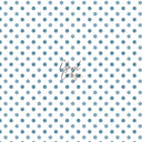 Blue Dots - Adhesive Vinyl Sheets