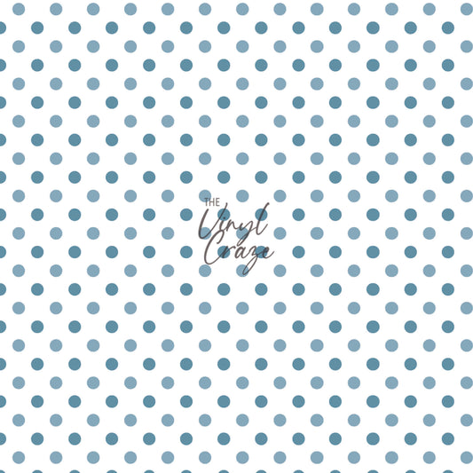 Blue Dots - Adhesive Vinyl Sheets