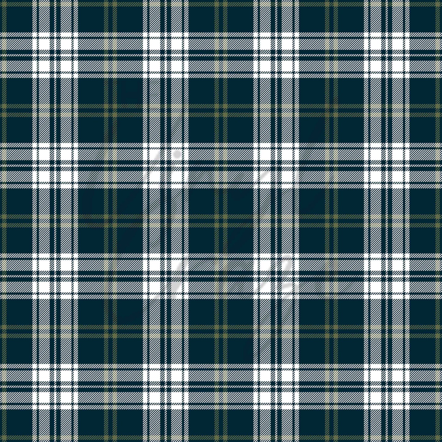 Blue Green Plaid - Adhesive Vinyl Sheets