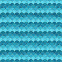 Blue Mermaid Scales - Adhesive Vinyl Sheets