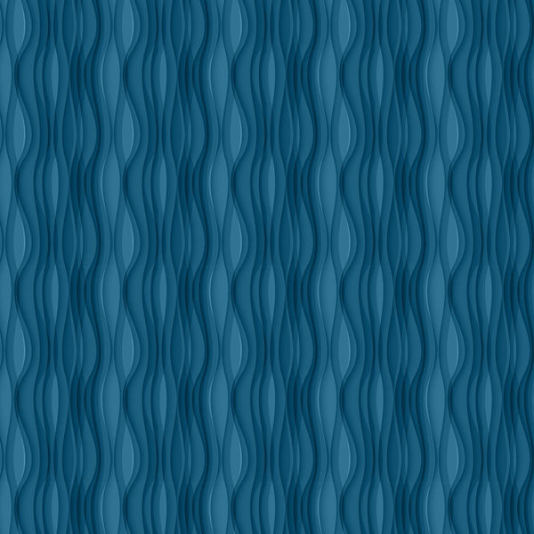 Blue Waves - Adhesive Vinyl Sheets