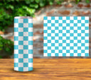 Checker - UV DTF Tumbler wrap - 15 color options