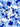 Blue Flower - Adhesive Vinyl Wrap