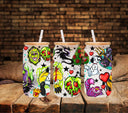 Villains do it better- UV DTF 16oz Libbey wrap