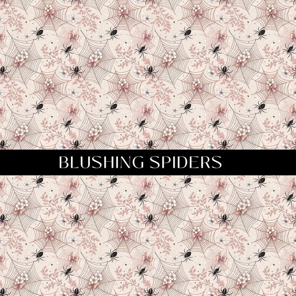 Blushing Spiders 12x12 vinyl sheet