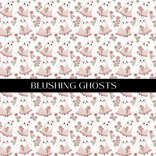 Blushing Ghosts 12x12 vinyl sheet