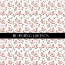 Blushing Ghosts 12x12 vinyl sheet