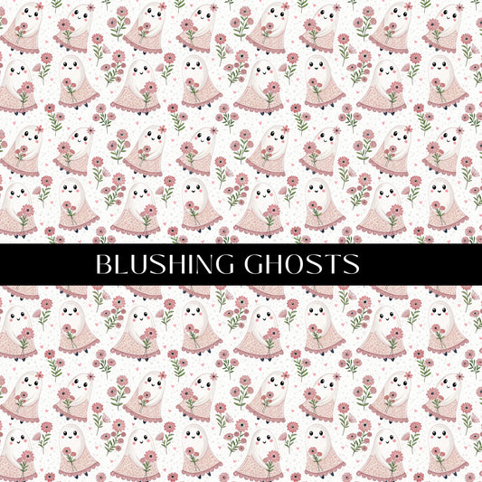 Blushing Ghosts 12x12 vinyl sheet