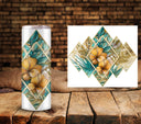 Boho Beach Dimond Burst - UV DTF Tumbler wrap