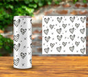 Doodle Hearts - UV DTF Decal sheets