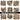 Boho Strips and Leaves UV DTF Decal Sheets 2 Designs