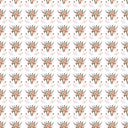 Boho Skulls And Flowers - Adhesive Vinyl 12x12 Sheet
