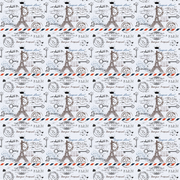 Bon voyage! - Adhesive Vinyl 12x12 Sheet