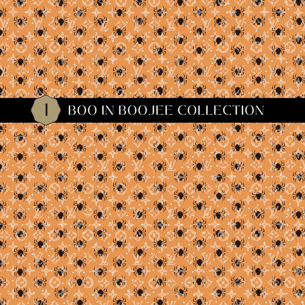 Boo in Boojee Collection 12x12 vinyl sheet 4 Designs