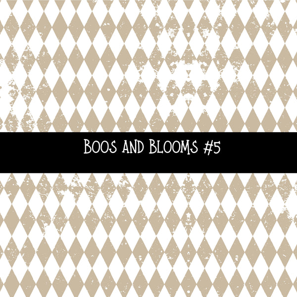 Boos and Blooms UV DTF Decal sheets 7 Designs available
