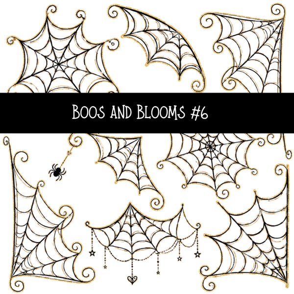 Boos and Blooms UV DTF Decal sheets 7 Designs available