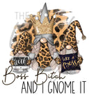 Boss and I Know It - UV DTF Decal