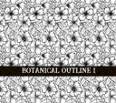 Botanical Outline #1 UV DTF Wrap