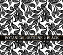 Botanical Outline #2 UV DTF Wrap