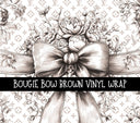 Bougie Bow vinyl tumbler wraps 4 designs