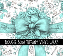 Bougie Bow vinyl tumbler wraps 4 designs