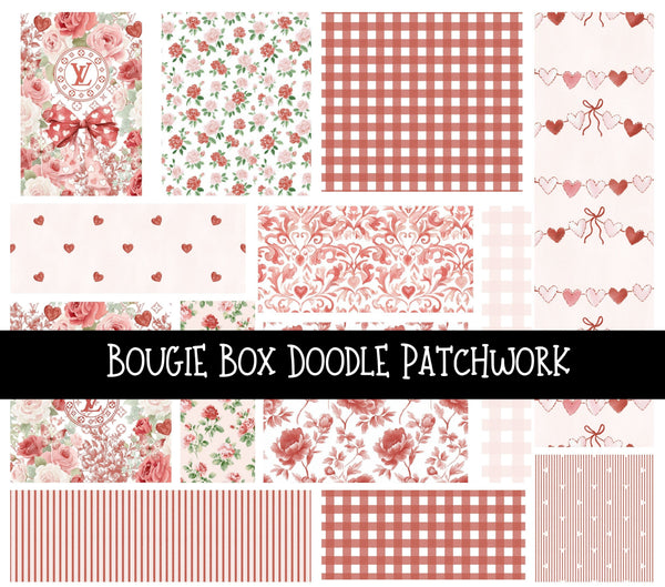 Bougie Box Doodle Patchwork Set